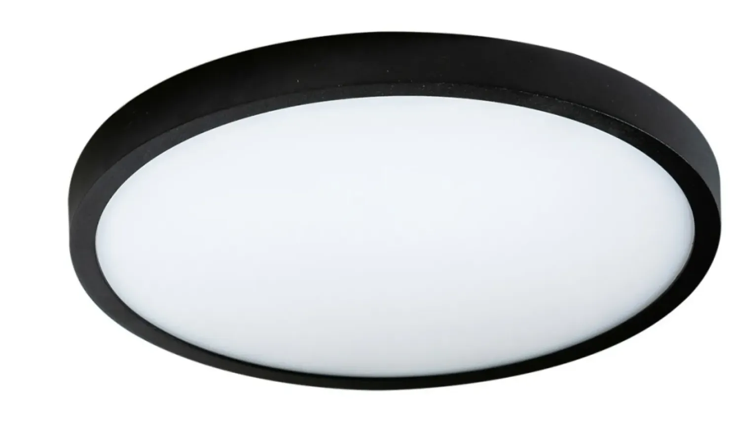 Okrągła czarna lampa sufitowa LED 4000K AZ4244 MALTA | Kaja*Sklep Kaja Outlet