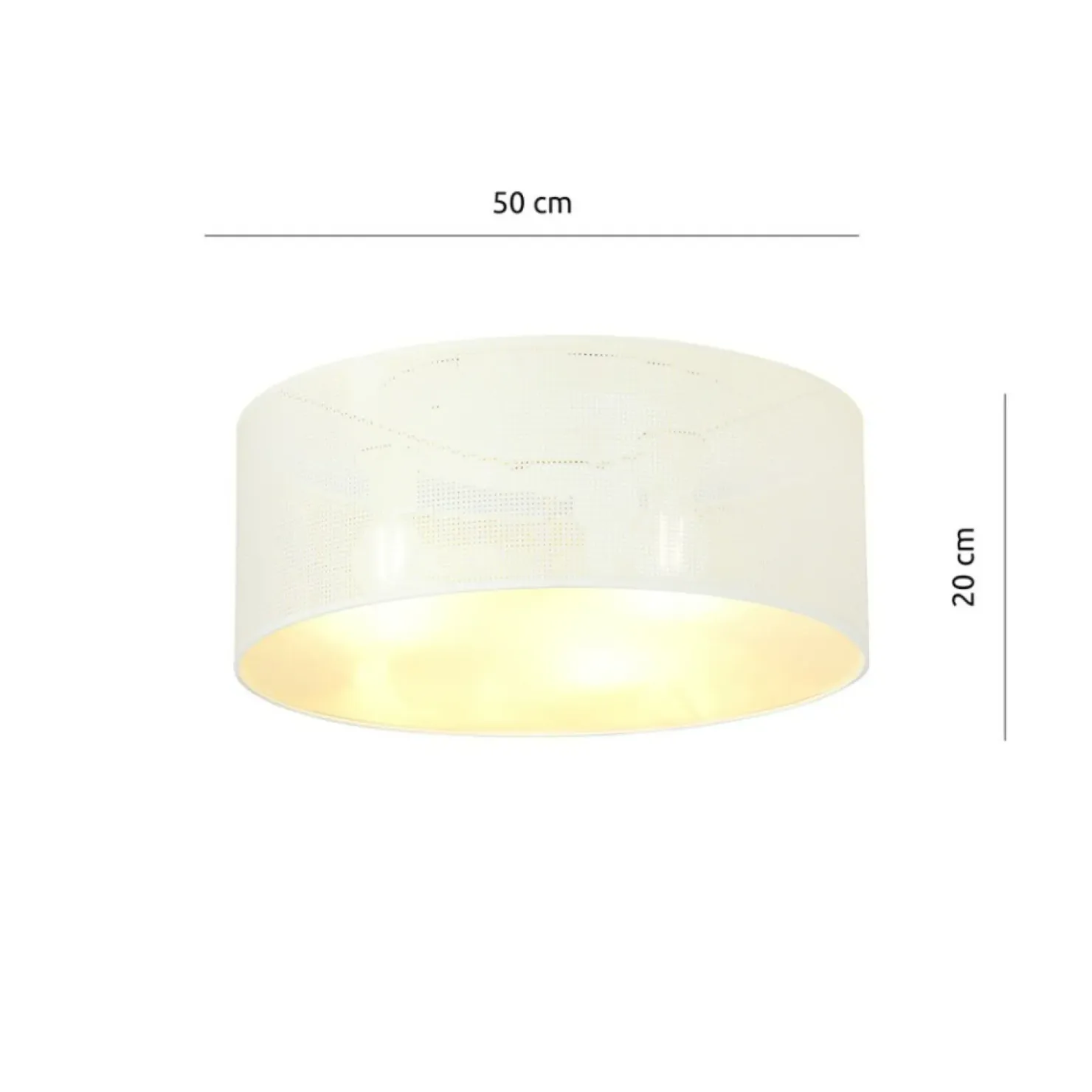 Okrągła, klasyczna lampa sufitowa do salonu 1147/3 ASTON | Kaja*Sklep Kaja Online