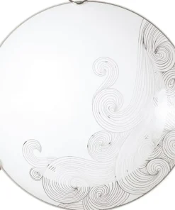 Okrągła lampa ścienna ⌀40cm z zdobieniem K-3713 MESTRE | Kaja*Sklep Kaja Sale