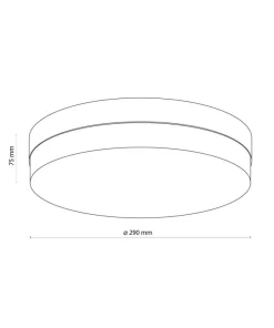 Okrągła lampa sufitowa, plafon do łazienki TK 864 z serii PO*Sklep Kaja Best