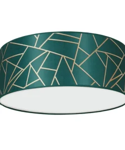 Okrągła lampa sufitowa w kolorze zieleni MLP7577 z serii ZIGGY | Kaja Oświetleni*Sklep Kaja Shop