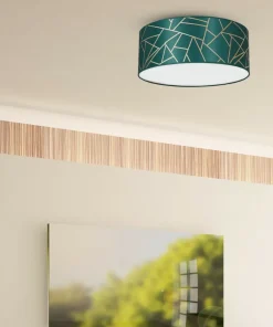 Okrągła lampa sufitowa w kolorze zieleni MLP7577 z serii ZIGGY | Kaja Oświetleni*Sklep Kaja Shop