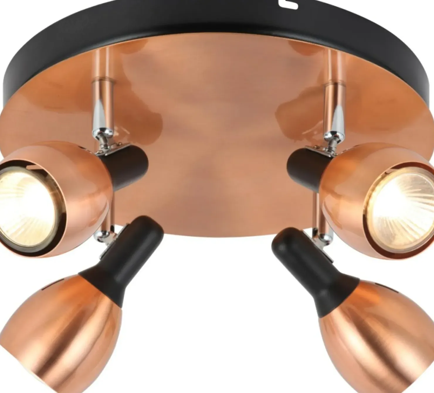 Okrągła lampa sufitowa z reflektorami 98-34878 CROSS | Kaja*Sklep Kaja Online