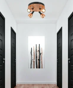 Okrągła lampa sufitowa z reflektorami 98-34878 CROSS | Kaja*Sklep Kaja Online