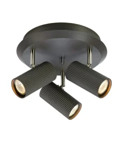 Okrągła lampa sufitowa z trzema reflektorami 108471 z serii COSTILLA*Sklep Kaja Shop