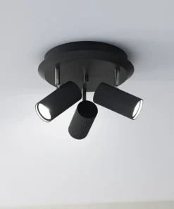Okrągła lampa sufitowa z trzema reflektorami 108471 z serii COSTILLA*Sklep Kaja Shop