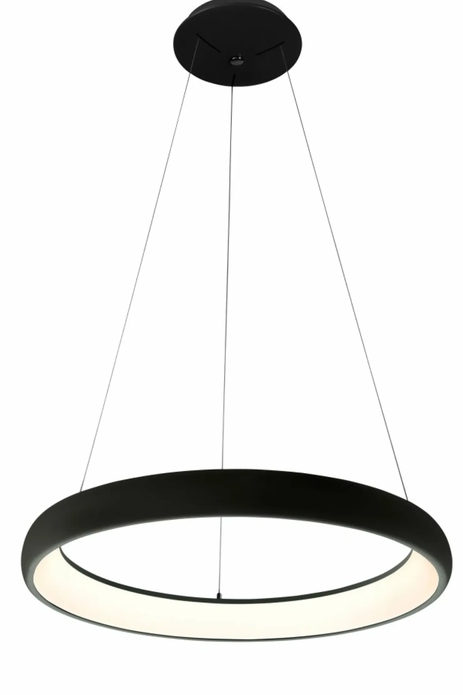 Shop Sklep Kaja Okrągła lampa wisząca LED ⌀61cm z pilotem AZ5063 ANTONIO | Kaja