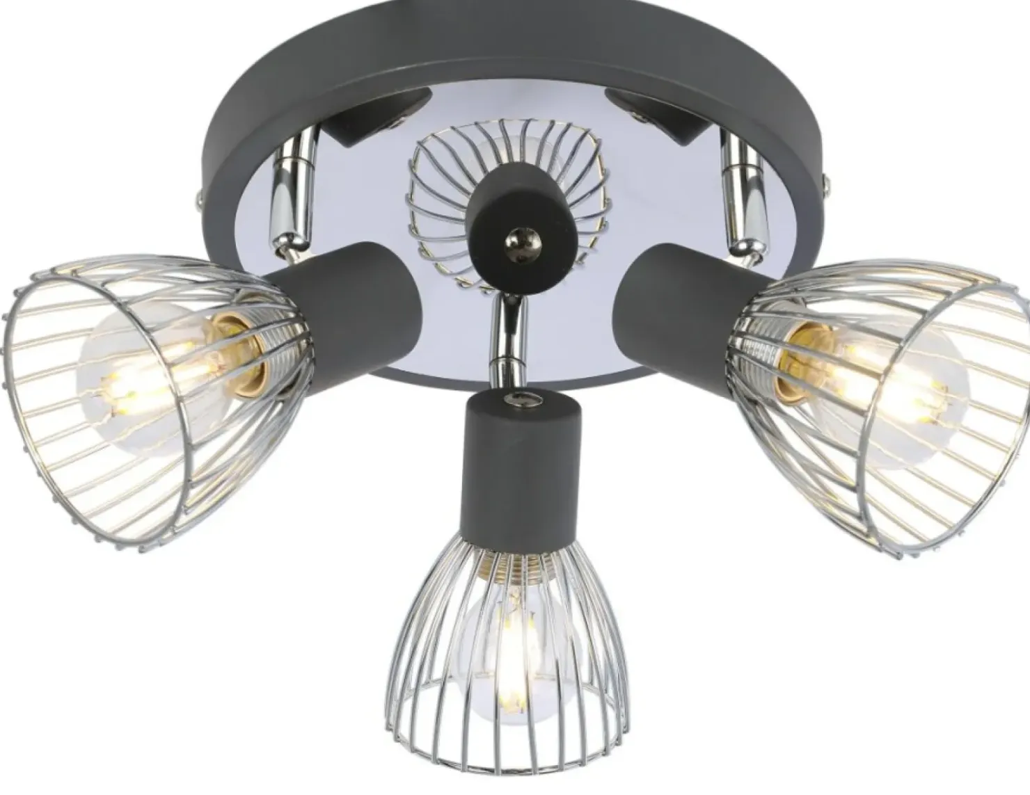Okrągła lampa z lustrzanym zdobieniem 98-61546 MODO | Kaja Oświetlenie*Sklep Kaja Flash Sale
