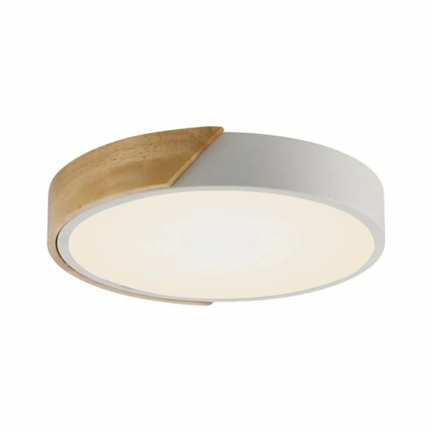 Okrągła, ledowa lampa sufitowa w stylu boho ZM 14288-16 BILA | Kaja*Sklep Kaja Flash Sale