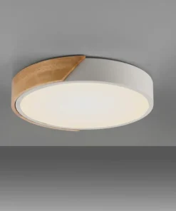 Okrągła, ledowa lampa sufitowa w stylu boho ZM 14288-16 BILA | Kaja*Sklep Kaja Flash Sale