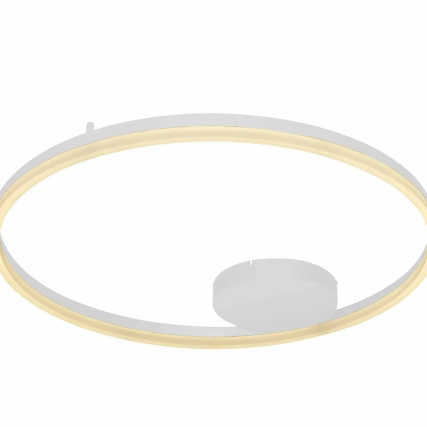 Okrągła, minimalistyczna lampa sufitowa ⌀80cm AZ4958 HALO | Kaja*Sklep Kaja Best Sale