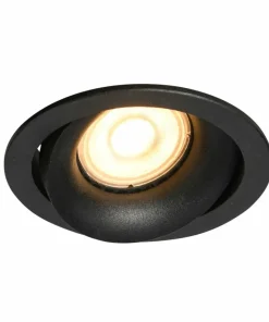 Okrągła, ruchoma lampa wpustowa oczko DL-26260-GU10-BK OKER | Kaja*Sklep Kaja Store