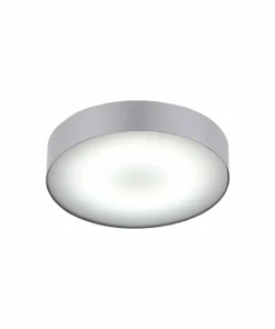 Okrągła, srebrna lampa sufitowa ⌀40,5cm LED 20W 10183 ARENA | Kaja*Sklep Kaja Clearance