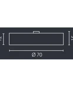 Okrągły, abażurowy, brązowy plafon ⌀70cm 67253 TONGA | Kaja*Sklep Kaja Best