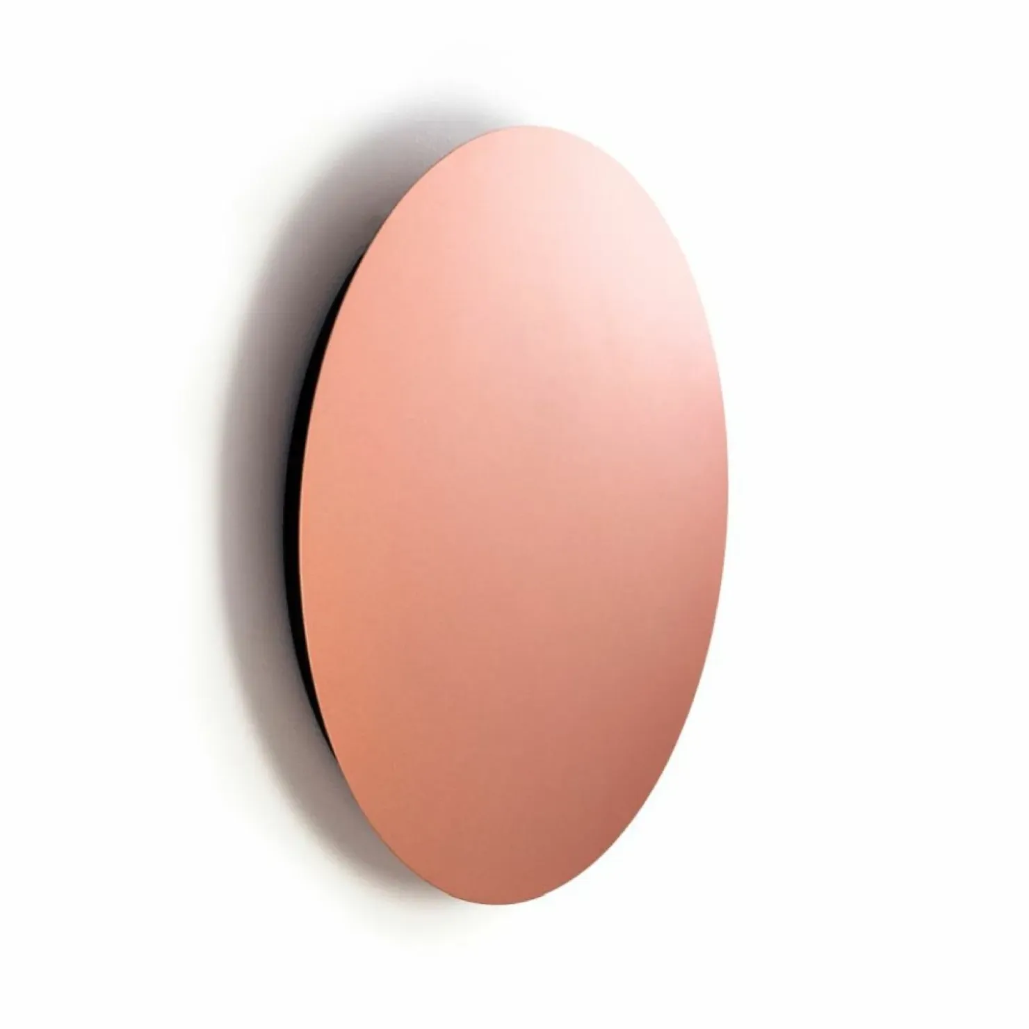 Okrągły kinkiet LED w kolorze miedzianym ⌀35cm 10348 RING | Kaja*Sklep Kaja Fashion