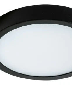 Okrągły klasyczny mały czarny plafon LED AZ4236 MALTA | Kaja*Sklep Kaja Flash Sale