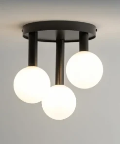 Okrągły plafon z kaskadą mlecznych kloszy SIG 33484 PERLA | Kaja*Sklep Kaja Flash Sale