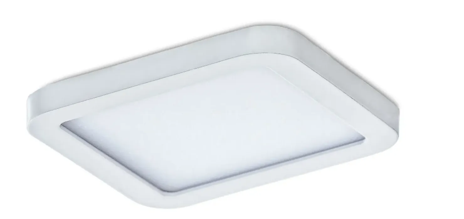 Oprawa podtynkowa łazienkowa AZ2830 - Slim 9 Square 3000K IP44 (white)*Sklep Kaja Cheap