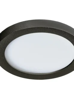 Oprawa podtynkowa łazienkowa AZ2834 - Slim 9 Round 3000K IP44 (black)*Sklep Kaja Hot