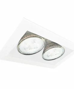 Oprawa wpustowa na 2 żarówki GU10 15x9cm ANT 3035 CAGE | Kaja*Sklep Kaja Flash Sale
