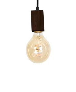 Flash Sale Sklep Kaja Ozdobna, drewniana lampa wisząca na 5 żarówek MLP4361 z serii JACK | Kaja Oświet naturalnedrewno