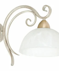 Ozdobna, kremowa lampa ścienna z kloszem LX 5969 AURORA | Kaja*Sklep Kaja Clearance