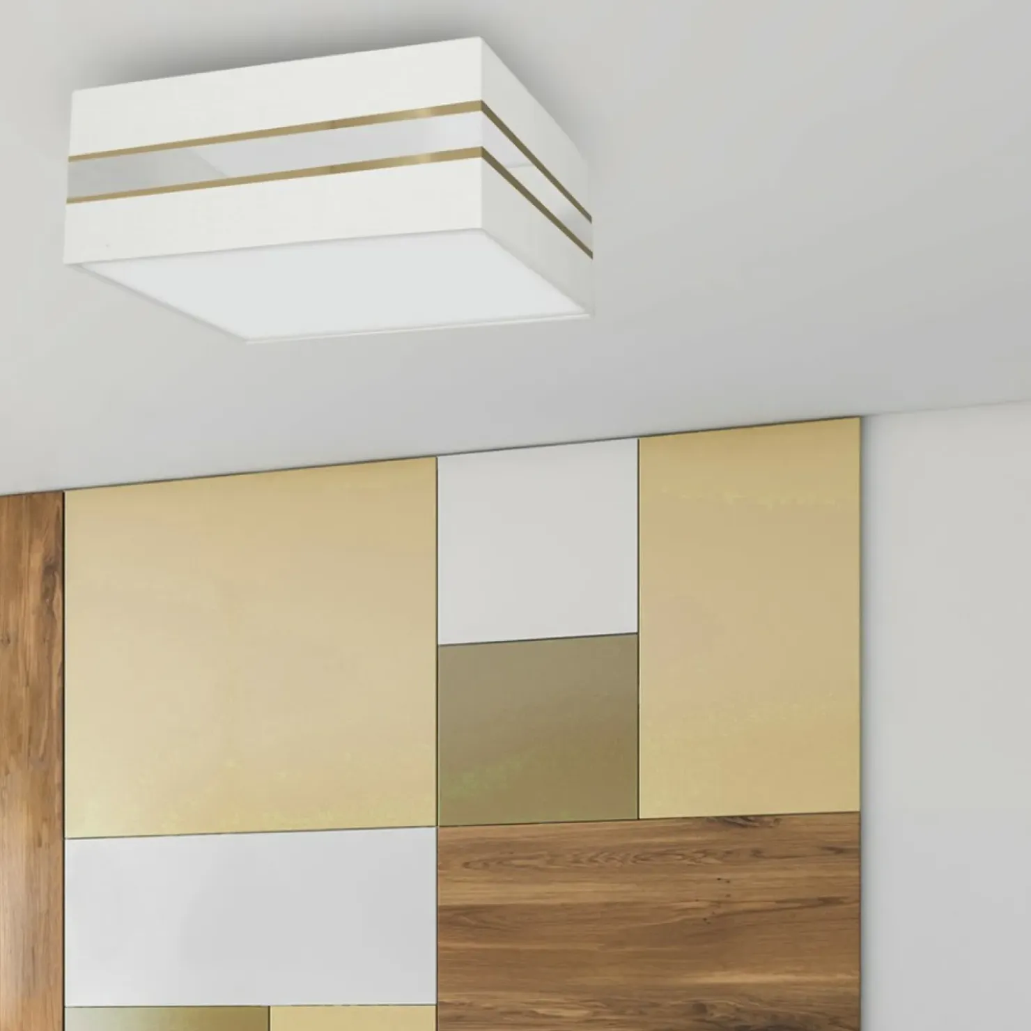 Ozdobna lampa przysufitowa, plafon MLP7348 z serii ULTIMO | Kaja Oświetlen*Sklep Kaja Hot