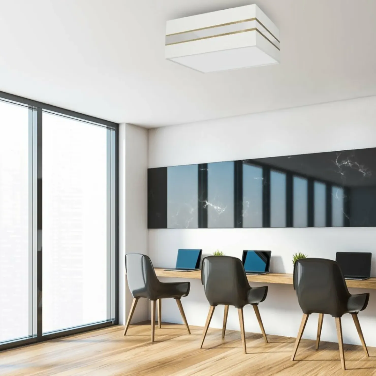 Ozdobna lampa przysufitowa, plafon MLP7348 z serii ULTIMO | Kaja Oświetlen*Sklep Kaja Hot