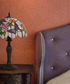 Ozdobna lampa stołowa z solidną podstawą K-G12835 z serii ROSE*Sklep Kaja Cheap