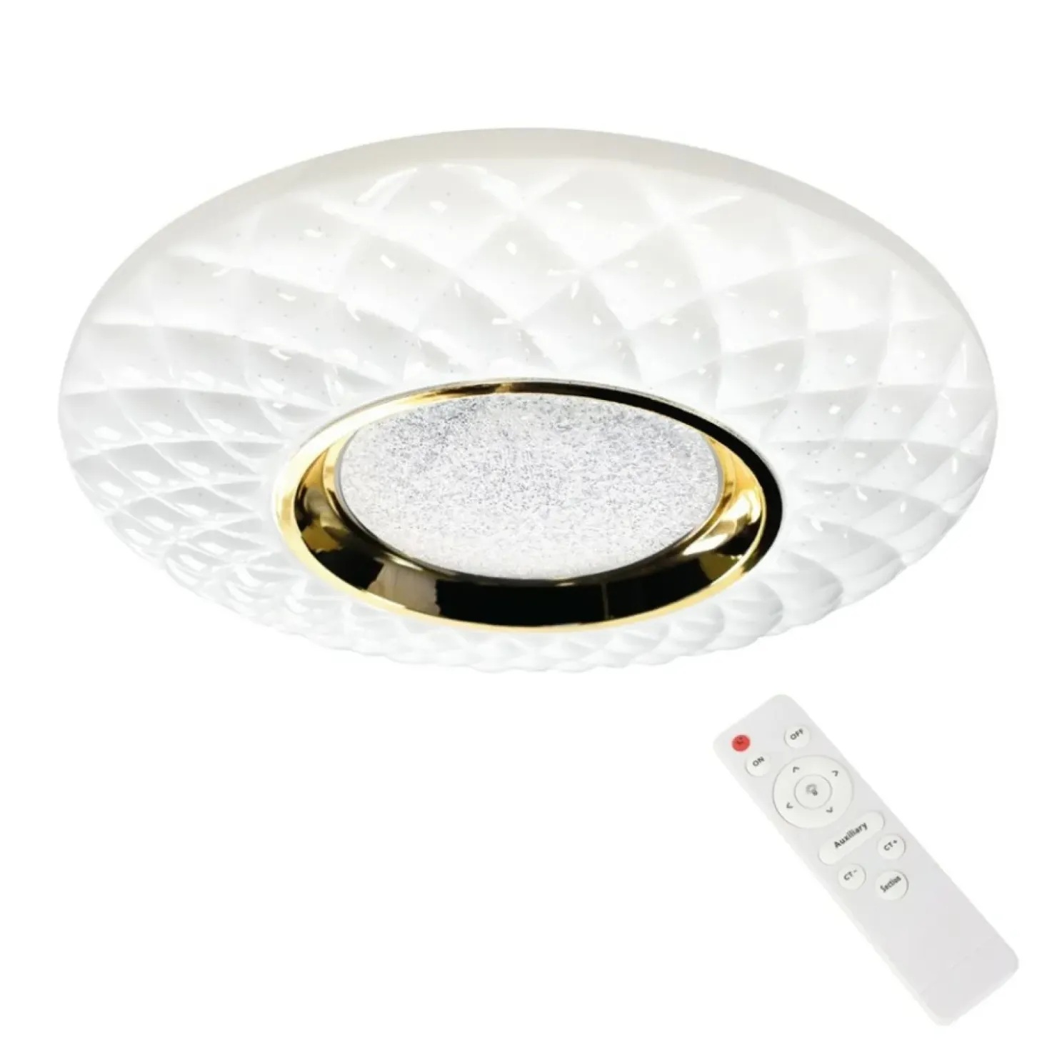 Ozdobna lampa sufitowa, plafon z pilotem ML7908 z serii TOKYO | Kaja Oświetlenie*Sklep Kaja Discount