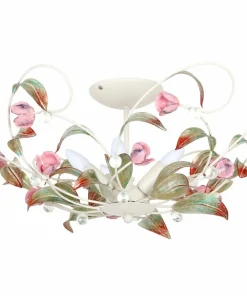 Ozdobna lampa sufitowa z motywem kwiatów LX 466 ROSE | Kaja*Sklep Kaja Flash Sale
