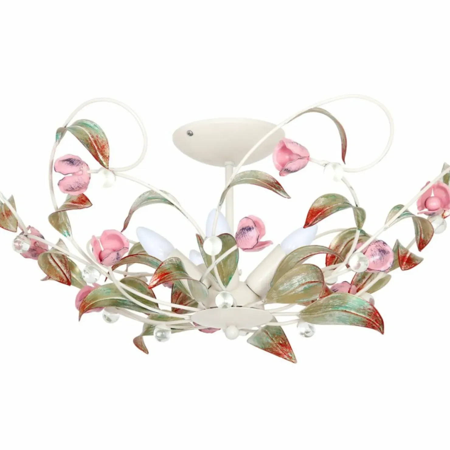 Ozdobna lampa sufitowa z motywem kwiatów LX 466 ROSE | Kaja*Sklep Kaja Flash Sale