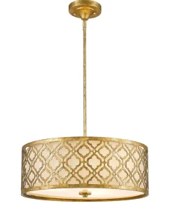 Sale Sklep Kaja Ozdobna lampa wisząca do jadalni GN-ARABELLA-P-L z serii ARABELLA postarzanezłoto