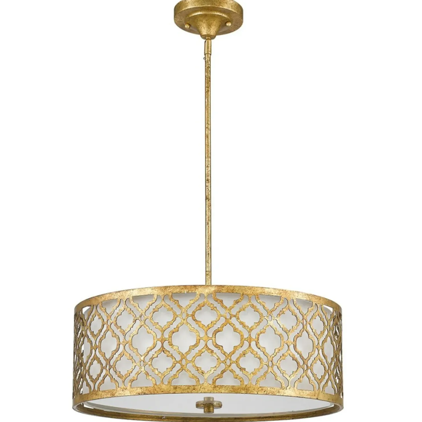 Sale Sklep Kaja Ozdobna lampa wisząca do jadalni GN-ARABELLA-P-L z serii ARABELLA postarzanezłoto