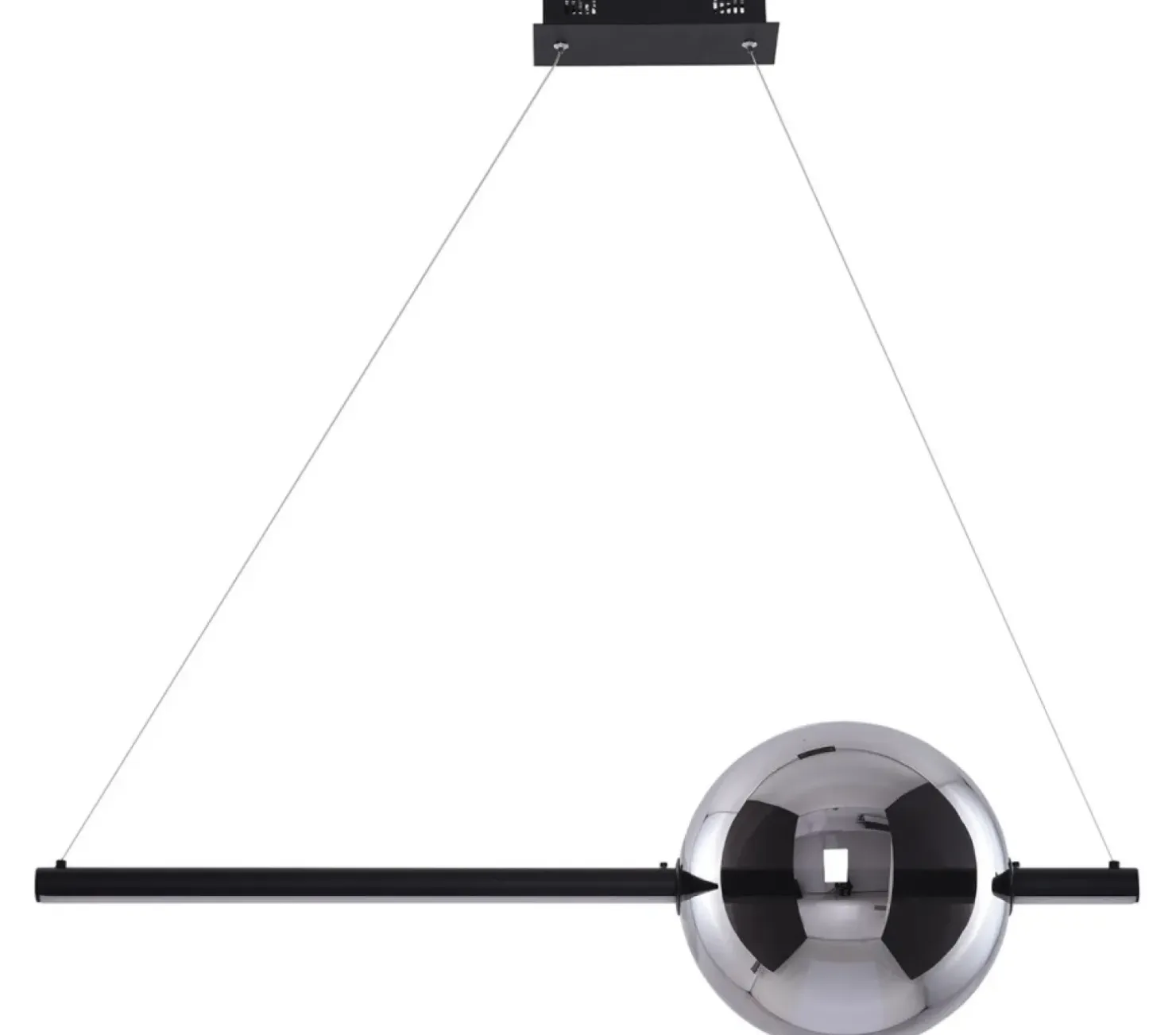 Shop Sklep Kaja Ozdobna lampa wisząca LED ze ściemniaczem AZ3351 SANDRA | Kaja czarny
