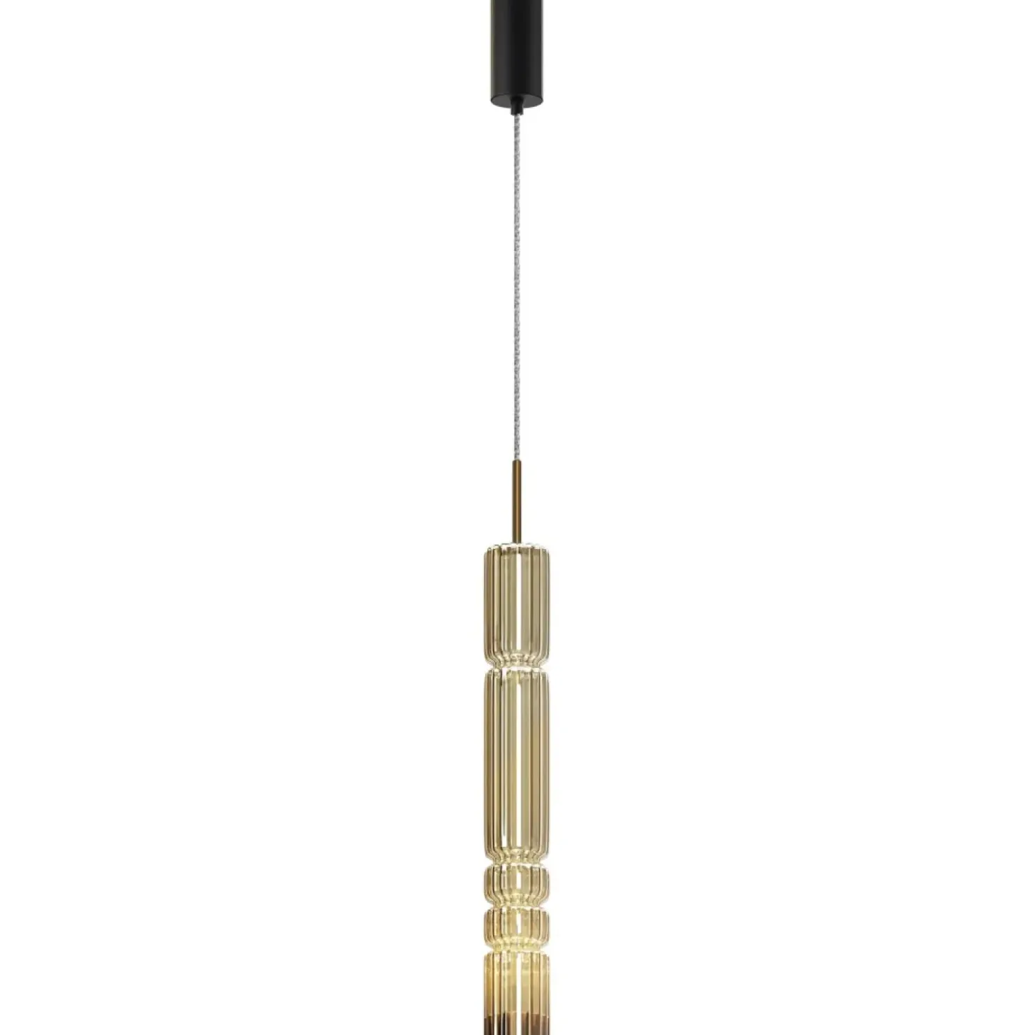 Store Sklep Kaja Ozdobna lampa wisząca, ledowa tuba MOD272PL-L12BS3K z serii ORDO