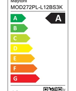 Store Sklep Kaja Ozdobna lampa wisząca, ledowa tuba MOD272PL-L12BS3K z serii ORDO
