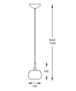 Sale Sklep Kaja Ozdobna lampa wisząca nad wyspę P0076-01A-F4FZ CRYSTAL | Kaja