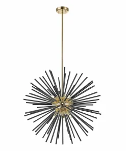 Best Sale Sklep Kaja Ozdobna lampa wisząca z rurkami P0491-09C-F7BC URCHIN | Kaja