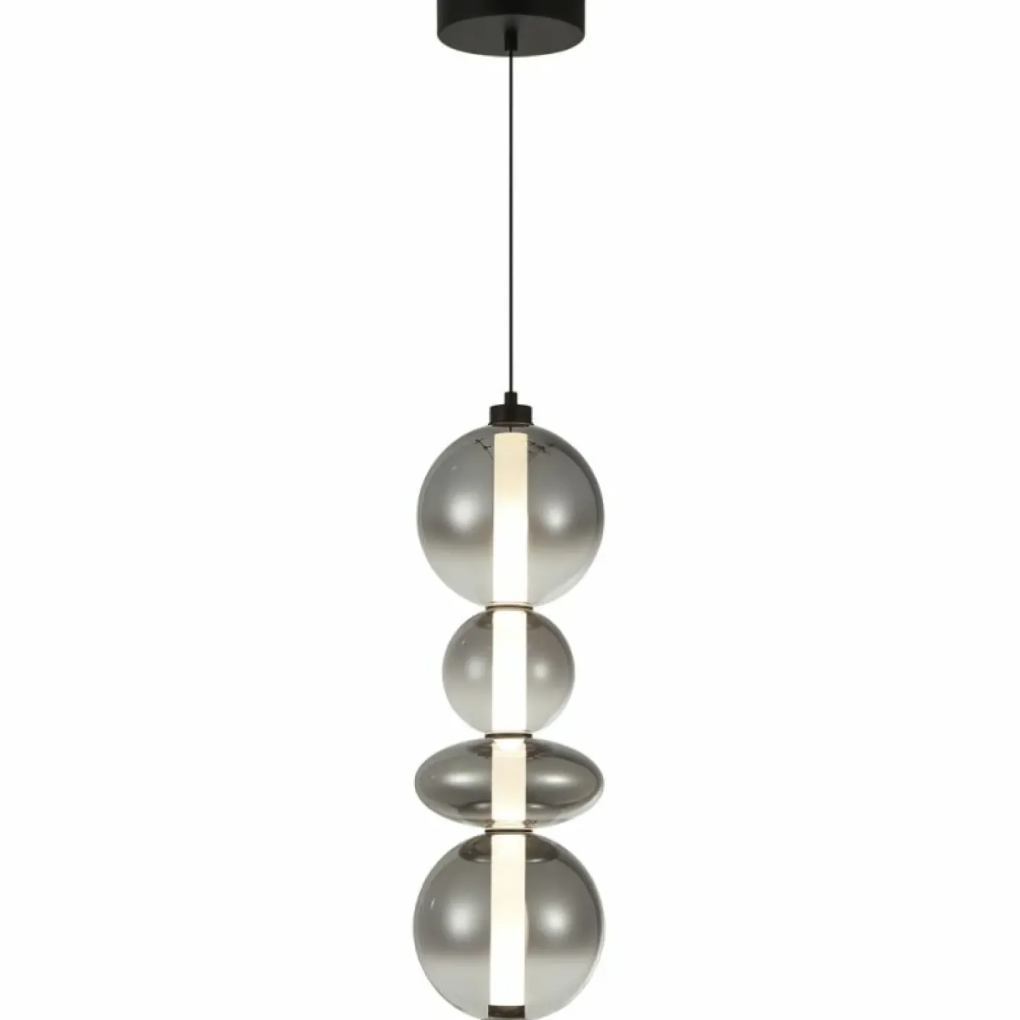 New Sklep Kaja Ozdobna lampa z kloszami o różnych kształtach ML0347 DAPHNE | Kaja