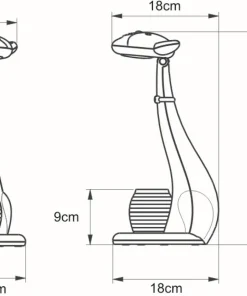 Ozdobna lampka biurkowa LED K-BL1605 KOTEK | Kaja*Sklep Kaja New