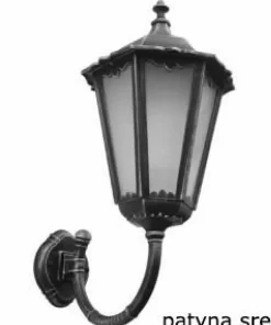 Ozdobna, tradycyjna lampa zewnętrzna K 3012/1/BD g z serii RETRO MAXI | Kaja Ośw*Sklep Kaja New