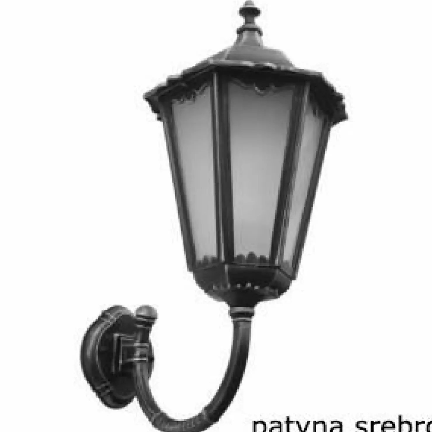 Ozdobna, tradycyjna lampa zewnętrzna K 3012/1/BD g z serii RETRO MAXI | Kaja Ośw*Sklep Kaja New