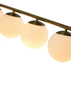 Cheap Sklep Kaja Ozdobna, złota lampa wisząca nad stół LP-005/4L GD ALISA | Kaja