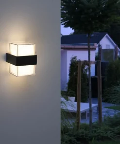 Ozdobny kinkiet ogrodowy LED, góra-dół 9480-13 z serii CARA | Kaja*Sklep Kaja Discount