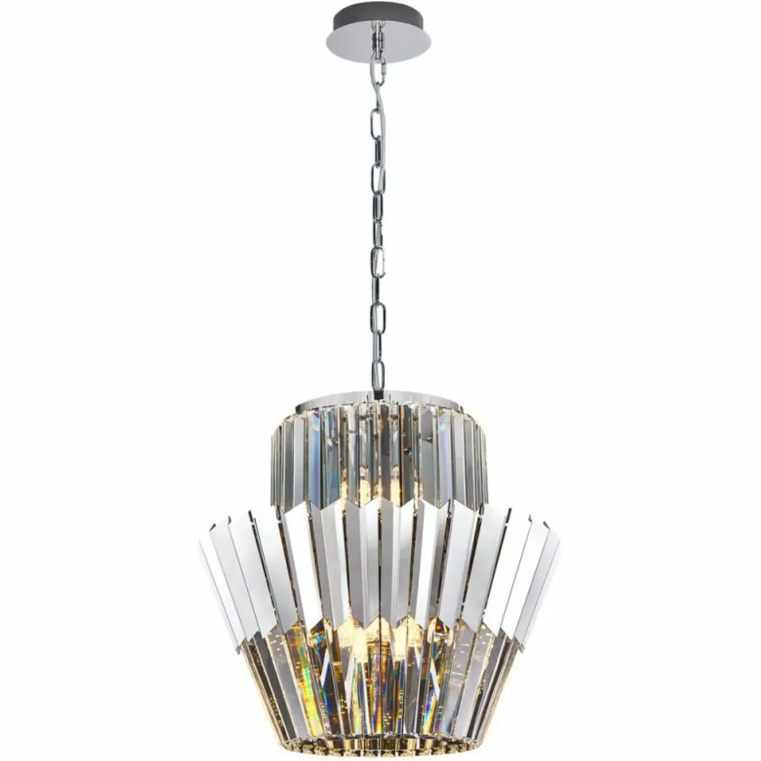 Best Sale Sklep Kaja Pałacowa, kryształowa lampa wisząca do salonu ML0414 DONNA | Kaja