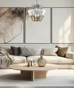Best Sale Sklep Kaja Pałacowa, kryształowa lampa wisząca do salonu ML0414 DONNA | Kaja
