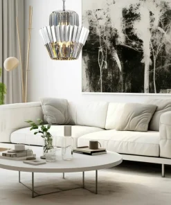 Best Sale Sklep Kaja Pałacowa, kryształowa lampa wisząca do salonu ML0414 DONNA | Kaja