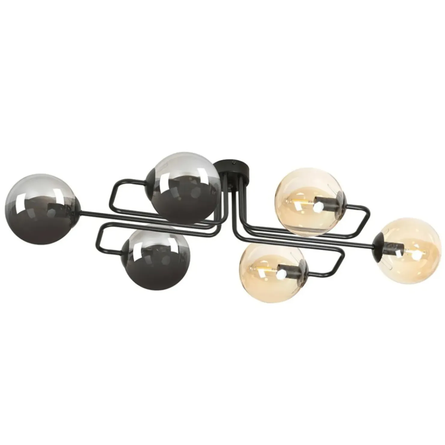 Online Sklep Kaja Personalizowana lampa sufitowa z kloszami 834/6A2 | Kaja Oświetlenie
