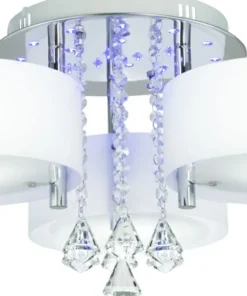 Store Sklep Kaja Piękna lampa sufitowa z funkcją sleep DRS8006/3 8C | Kaja Oświetlenie chrom